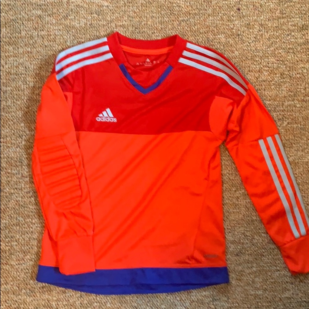 Small 9/10 adidas goal keeper jersey